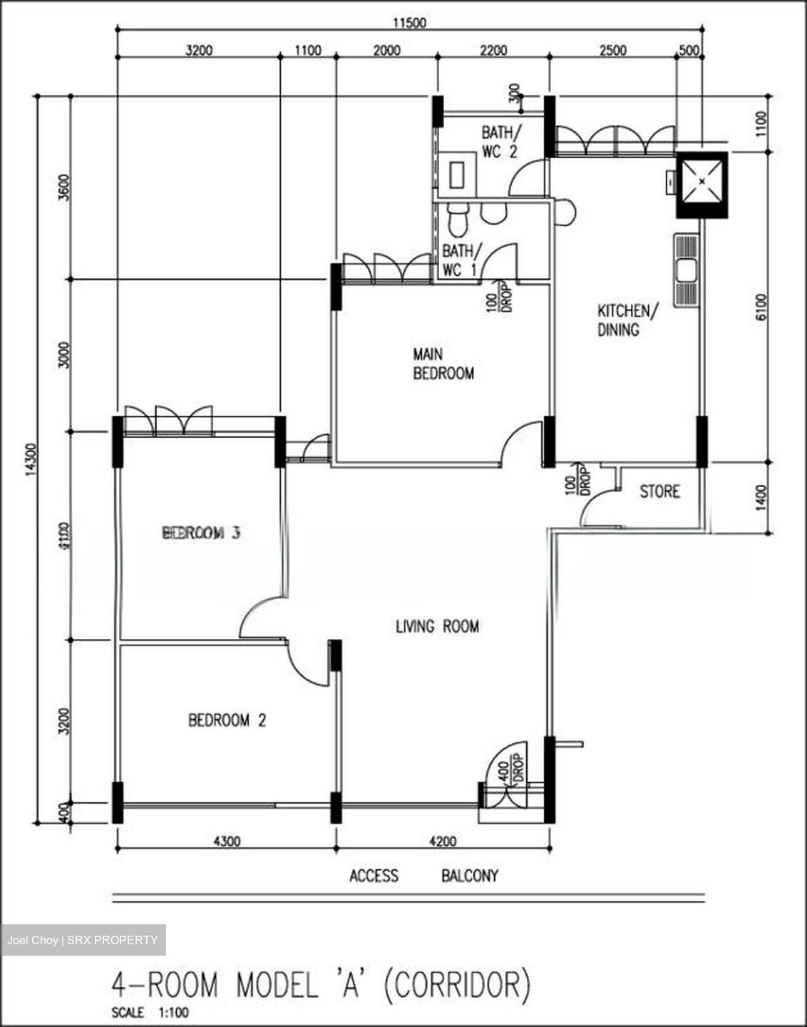 Blk 118 Chong Pang Vale (Yishun), HDB 4 Rooms #522272701